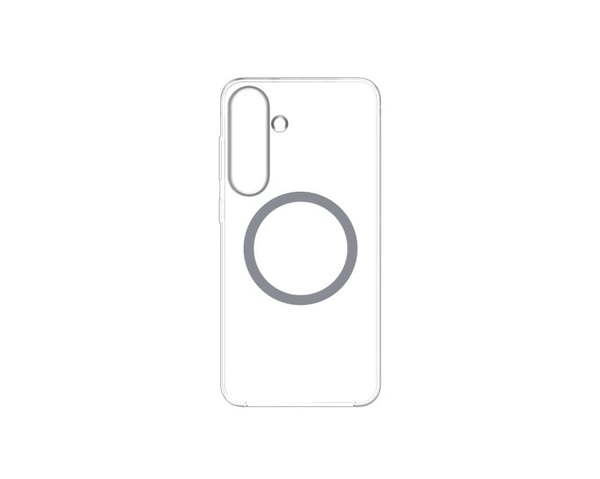 Samsung Galaxy S25+ Clear Magnet beskyttelsesetui, transparent