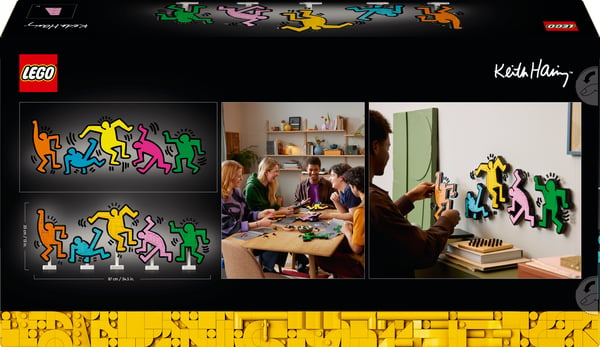 LEGO ART 31216 Keith Haring – Dansande figurer