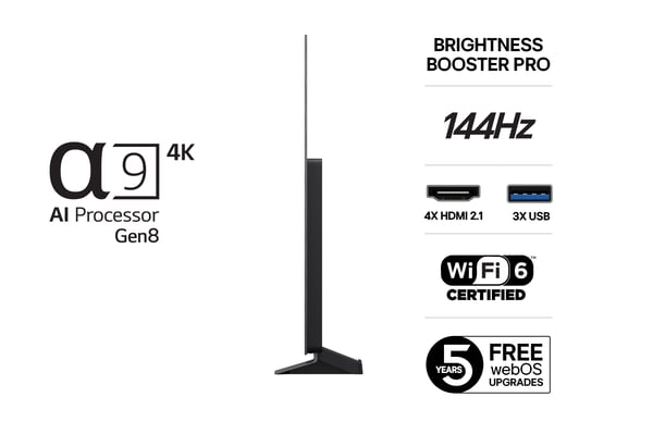 LG 77'' OLED evo C5 – 4K TV