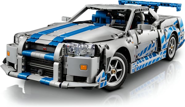 LEGO Technic 42210 2 Fast 2 Furious Nissan Skyline GT-R (R34) bil