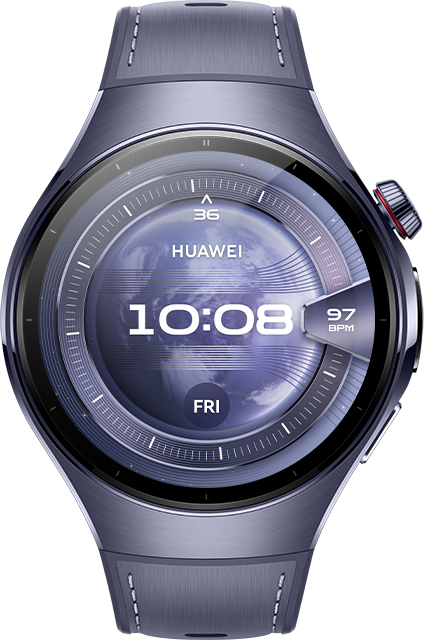Huawei Watch 5 smartklocka, 46 mm, grå / lila