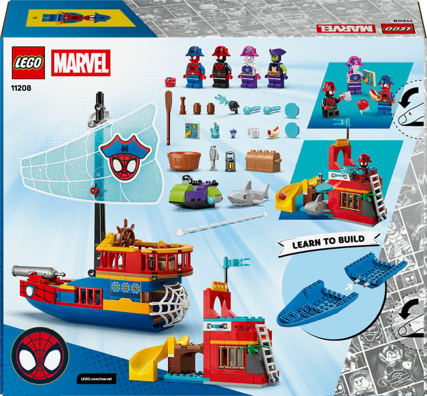 LEGO Marvel Spidey 11208 - Spideys teams piratskepp