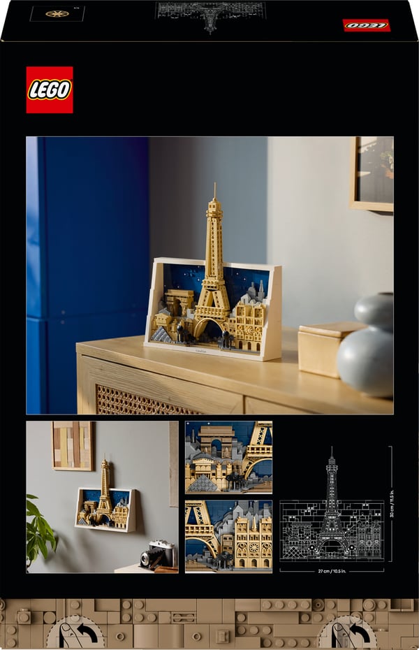 LEGO Arkitektur 21064 Paris - kärlekens stad