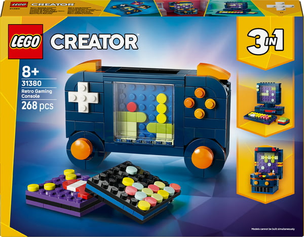 LEGO Creator 31380 Retrostil spelkonsol 3-i-1