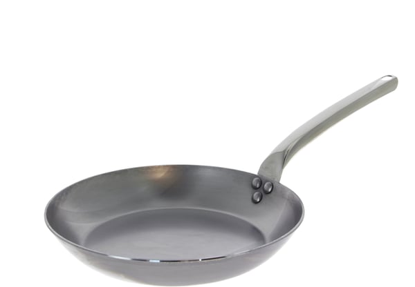 De Buyer Carbone Plus stekpanna, kolstål, 28 cm