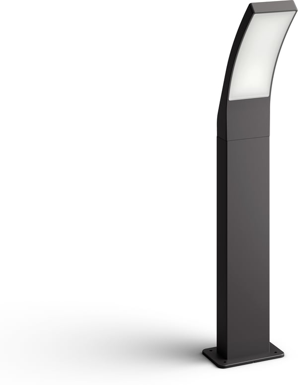 Philips Splay Pedestal -søjlebelysning, antracit, 2700K