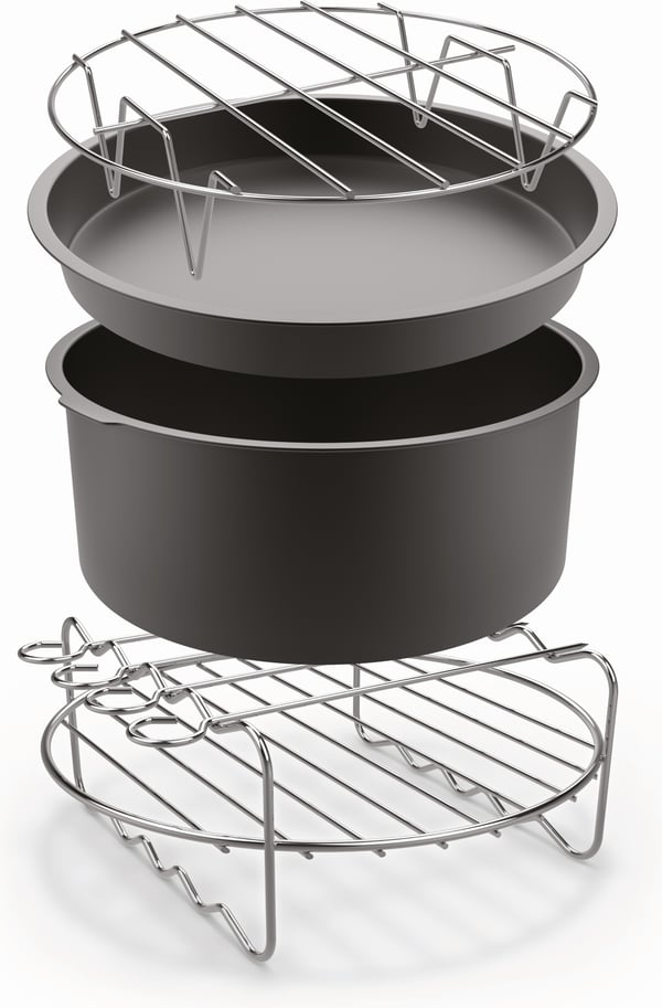 OBH Nordica/Tefal Easy Fry -tillbehörspaket för OBH Nordica XXL airfryer-modeller