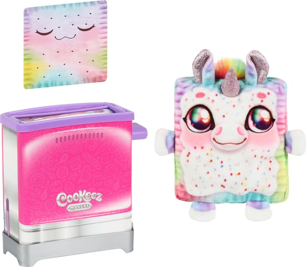 Cookeez Makery Toasty Treatz – brødrister og mystisk plys