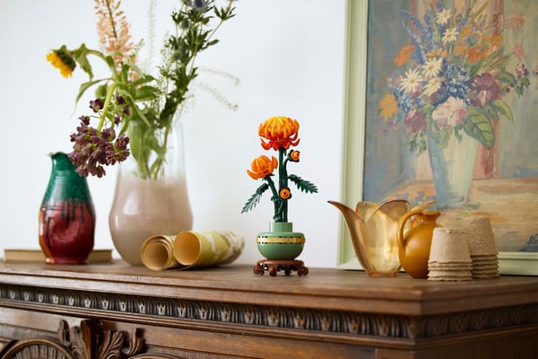 LEGO Icons Krysantemum Byggset med blomsterprydnad 10368