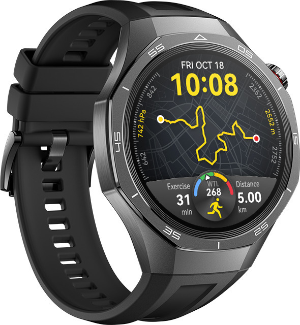 Huawei Watch GT5 Pro smartklocka, 46 mm, svart