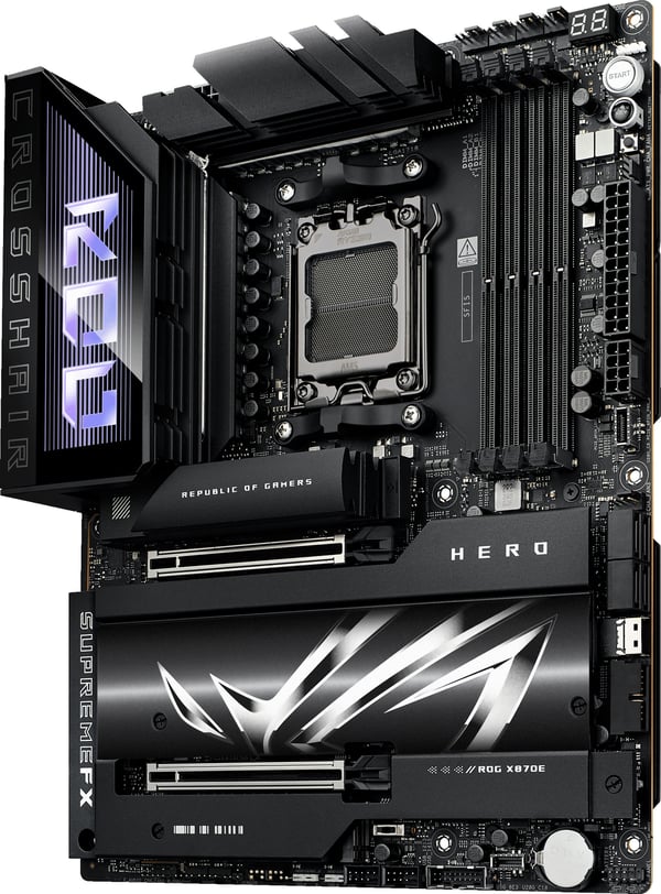 ASUS ROG CROSSHAIR X870E HERO ATX - hovedkort