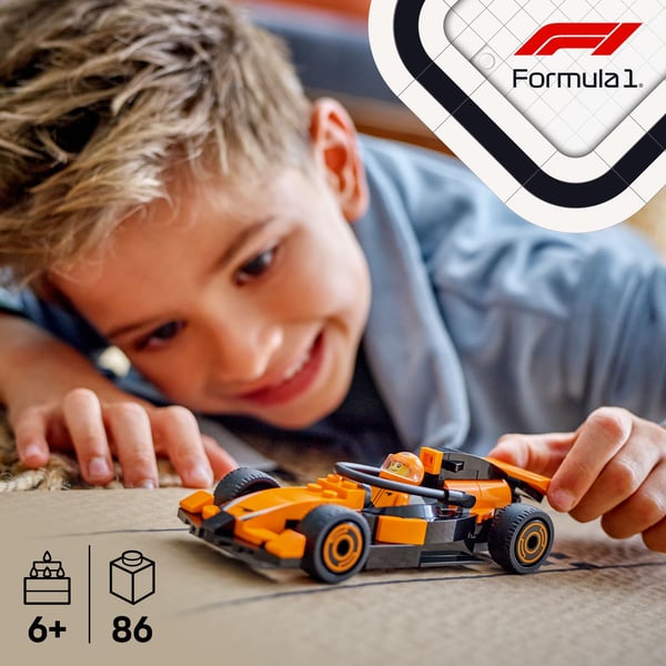 LEGO City 60442 – F1-fører og McLaren-racebil