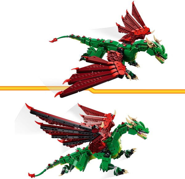 LEGO Creator Middelaldersk drage