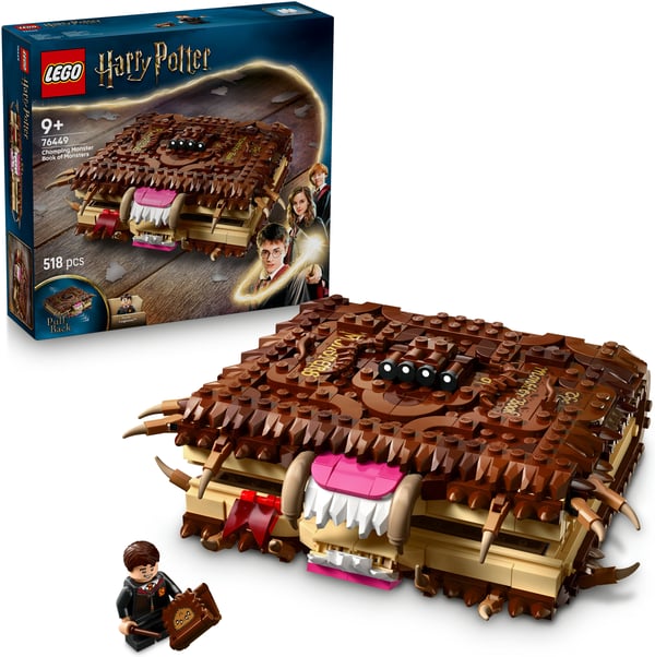 LEGO Harry Potter 76449 Skrikande Den Fruktansvärt Stora Monsterboken