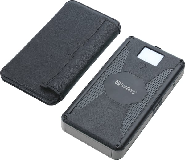 Sandberg Solar powerbank med solpanel, 20000 mAh