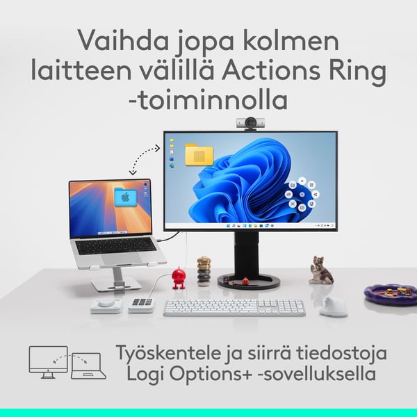 Logitech MX Master 4 mus, svart