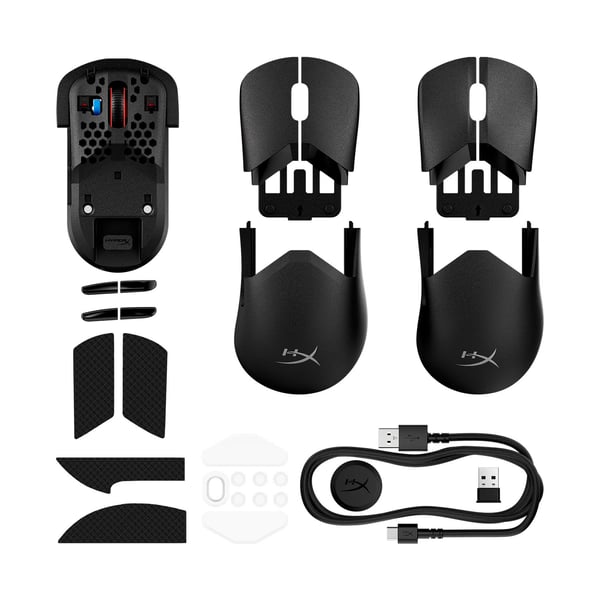 HyperX Pulsefire Saga Pro trådlös spelmus, svart