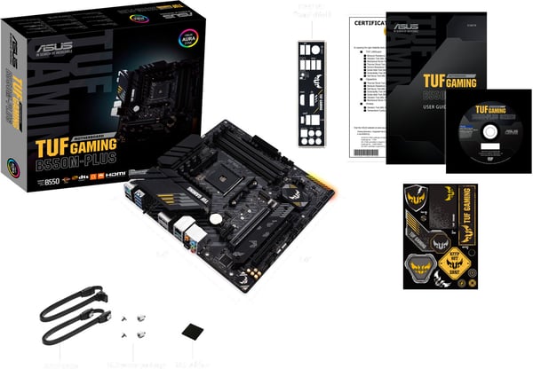 Asus TUF GAMING B550M-PLUS AM4 microATX bundkort