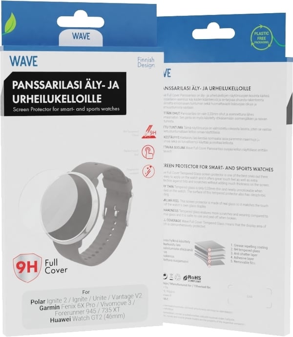 Wave Full Cover -skärmskydd, 39mm Wave Full Cover -skärmskydd, 39mm