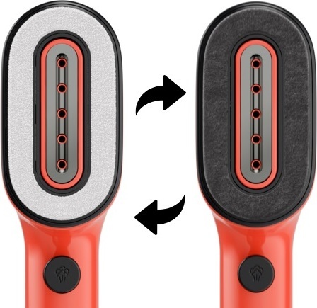 Tefal Pure Pop - tekstildamprenser, rød