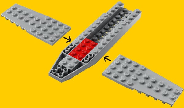 LEGO Star Wars 75410 – Mandos og Grogu N-1-stjerneskib