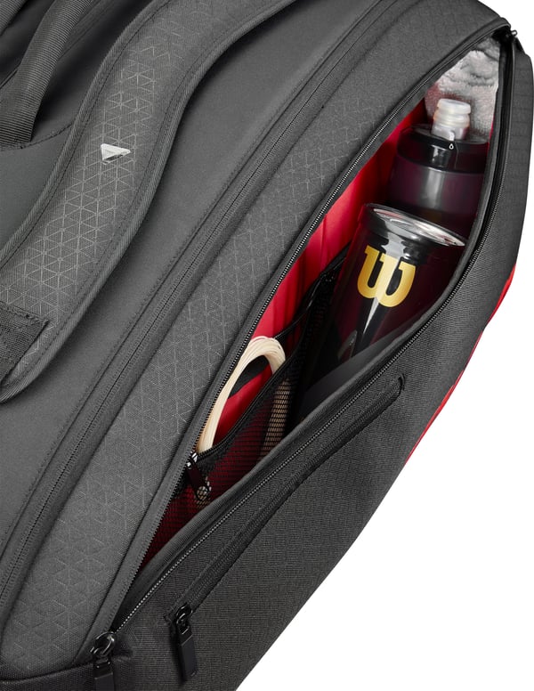 Wilson Clash v3 Super Tour 15-pack racketväska, svart