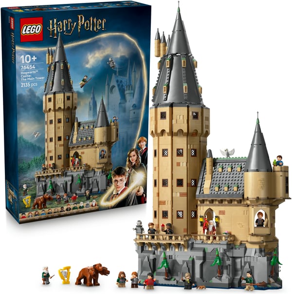 LEGO Harry Potter 76454 Hogwarts slott: Tornet på huvudbyggnaden
