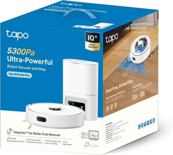 TP-link Tapo RV30 Max Plus, vit