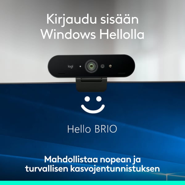 Logitech Brio 4K webbkamera