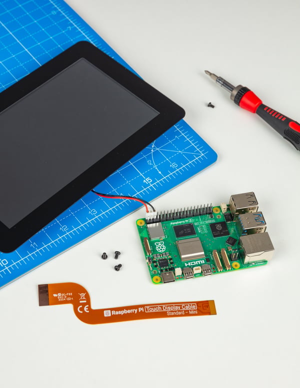 Raspberry Pi Display 2 skärm, 7"