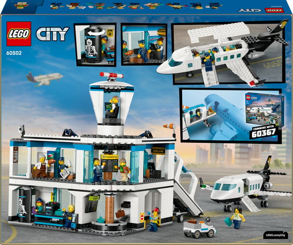 LEGO My City 60502 Flygplats och flygplan