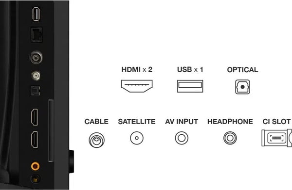 TCL 32" V4C HD Ready Android QLED TV