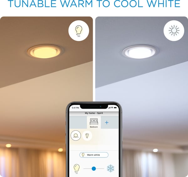 WiZ Smart LED-lampe, 806 lm, E27, RGBW
