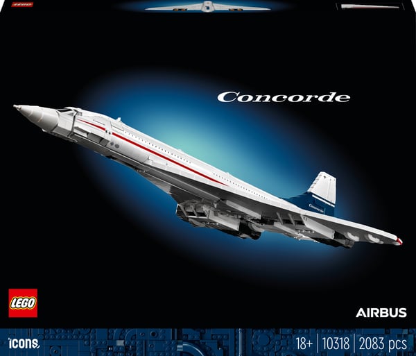 LEGO Icons Concorde 10318 Byggset (2 083 delar)