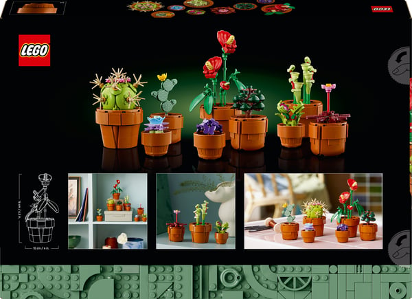 LEGO Icons Små växter Byggset för vuxna 10329