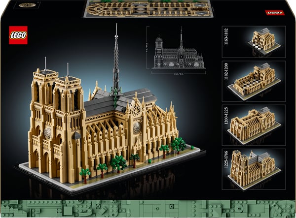 LEGO® Arkitektur Notre-Dame de Paris Sæt 21061