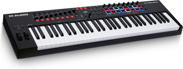 M-Audio Oxygen Pro 61 -MIDI-keyboard, 61 tangenter M-Audio Oxygen Pro 61 -MIDI-keyboard, 61 tangenter