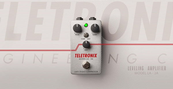 Universal Audio UAFX LA-2A Studio Compressor -pedal