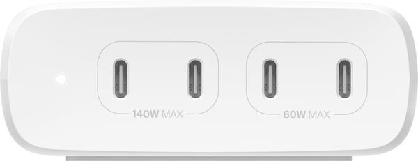 Belkin BoostCharge Pro 4-Port USB-C GaN 200 W netadapter, sort
