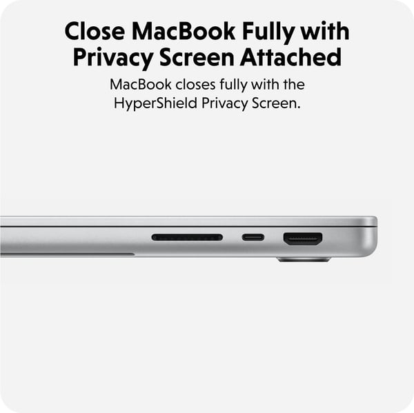 Hyper HyperShield Magnetiskt Integritetsskydd för MacBook Air 13,6" - datasäkerhetsskydd