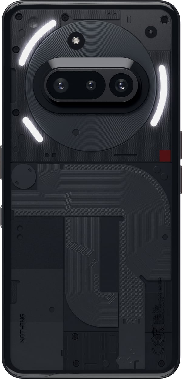 Nothing Phone (3a) mobiltelefon, 256/12 GB, svart