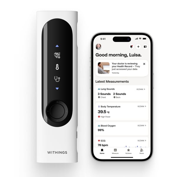 Withings BeamO 4-i-1 hälsövervakningsverktyg