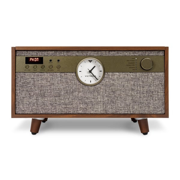 Victrola Century Signature musikanläggning, valnöt