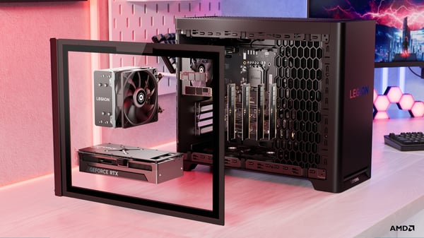 Lenovo Legion T5 30AGB10 90YJ007PMW gamingdator, svart