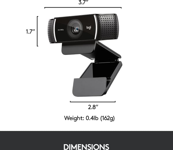 Logitech C922 Pro Stream-webbkamera
