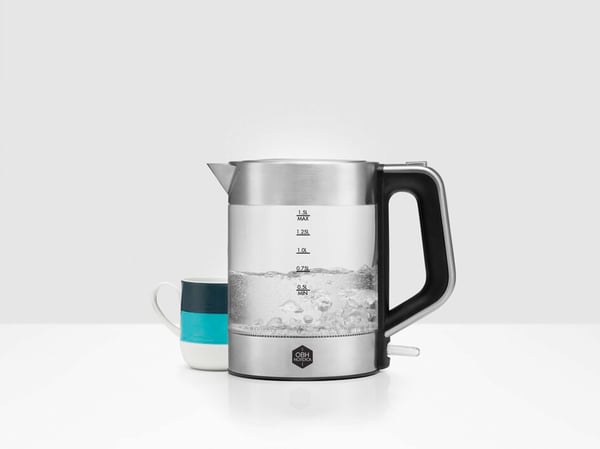 OBH Nordica Venice Glas -vandkoger 1,5 L