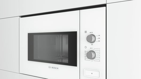 Bosch BFL520MW0 Serie 4 -mikrovågsugn, vit