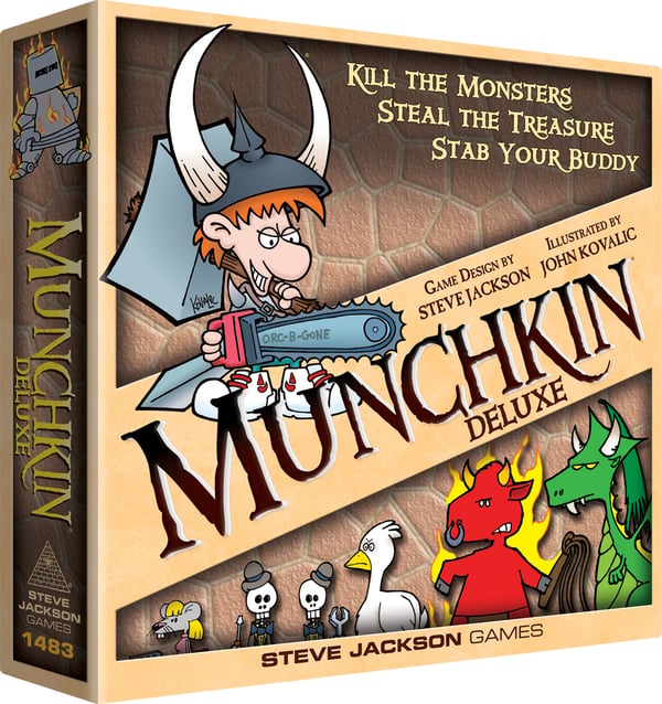 Munchkin Deluxe -strategispel (SVE)