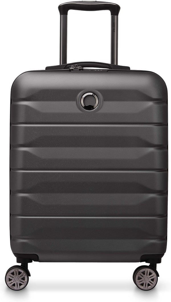 Delsey Air Armour Slim 55 cm resväska, svart