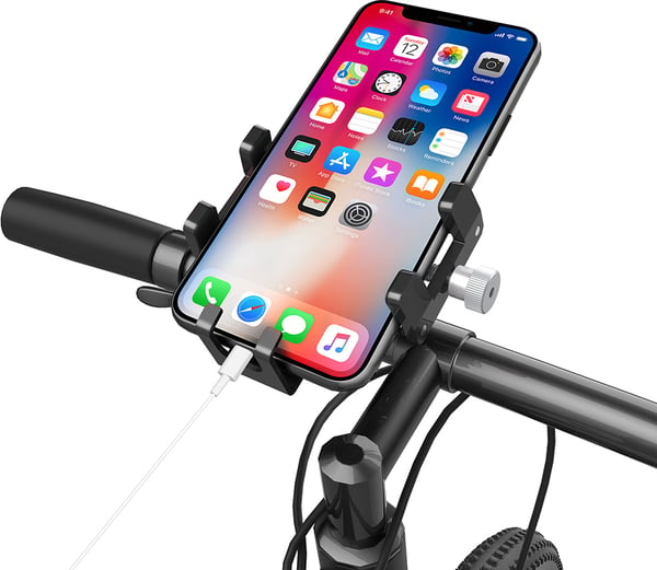 FoneKit Aluminium -cykelställ, svart
